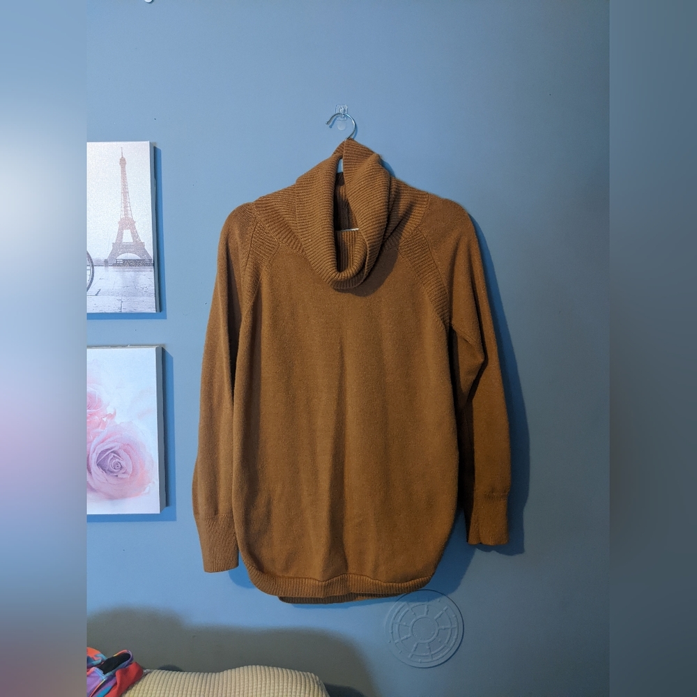 Women's Time and Tru Camel Sweater L